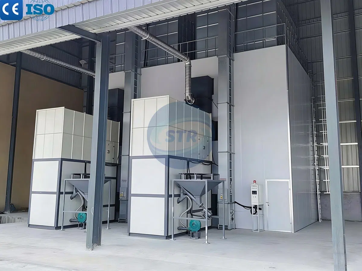 Lò đốt viên nén sinh khối cho hệ thống cấp nhiệt máy sấy lúa