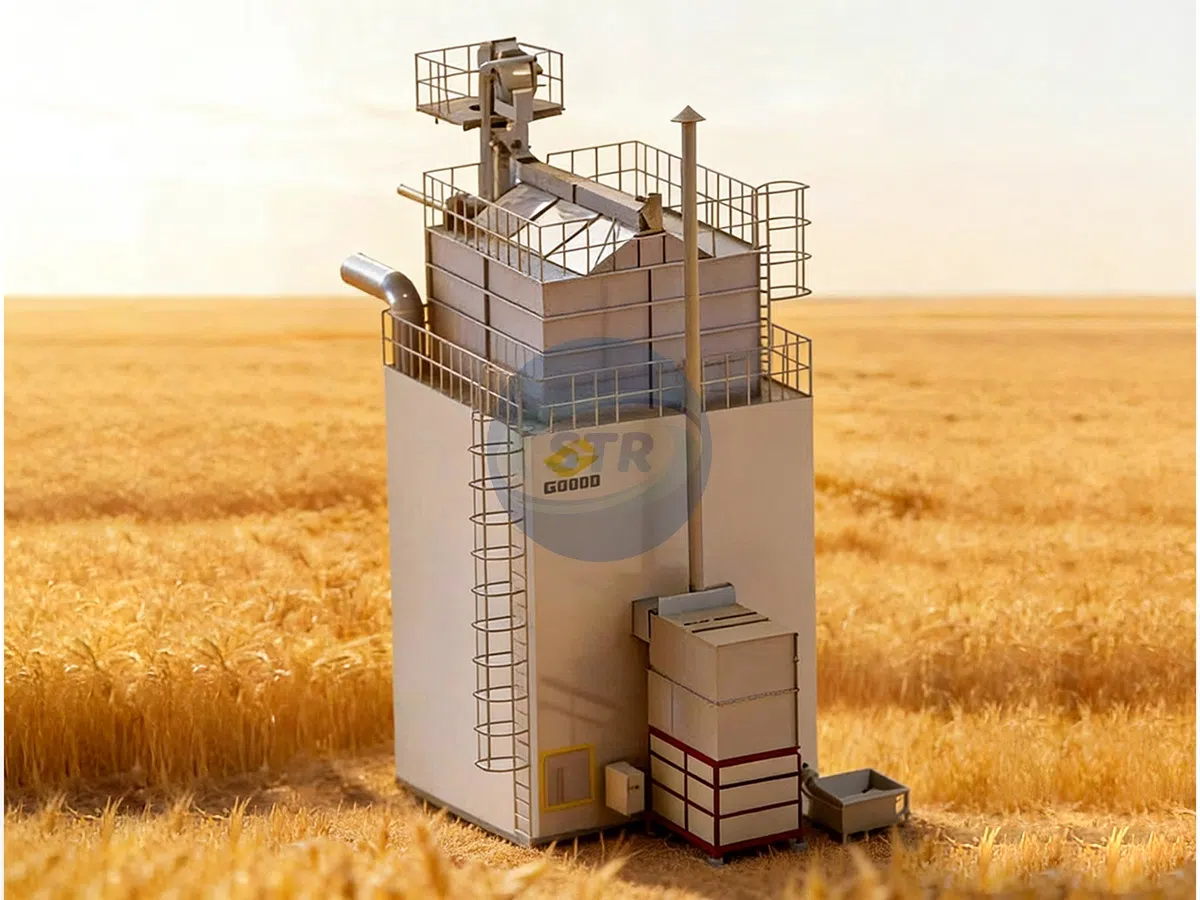 Máy sấy lúa theo mẻ nhiệt độ thấp thế hệ mới cho sấy chất lượng cao