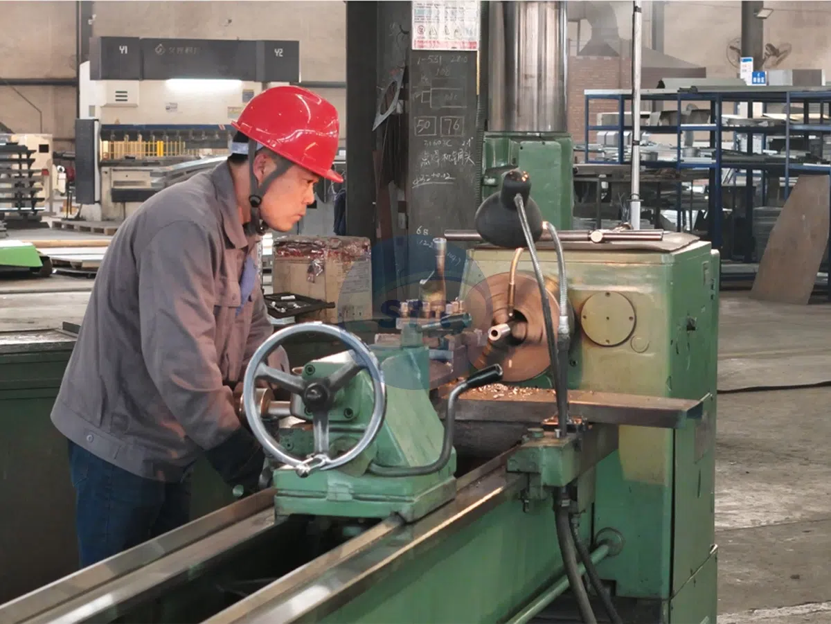 Dây chuyền lắp ráp tiêu chuẩn cho máy sấy lúa