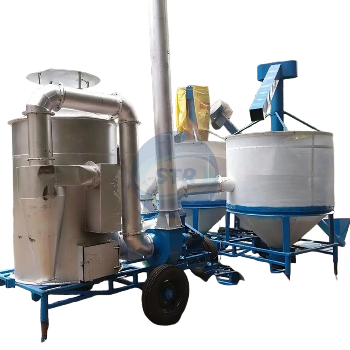 5HG-2.5A-2 dual-bin mobile grain dryer for larger field drying projects