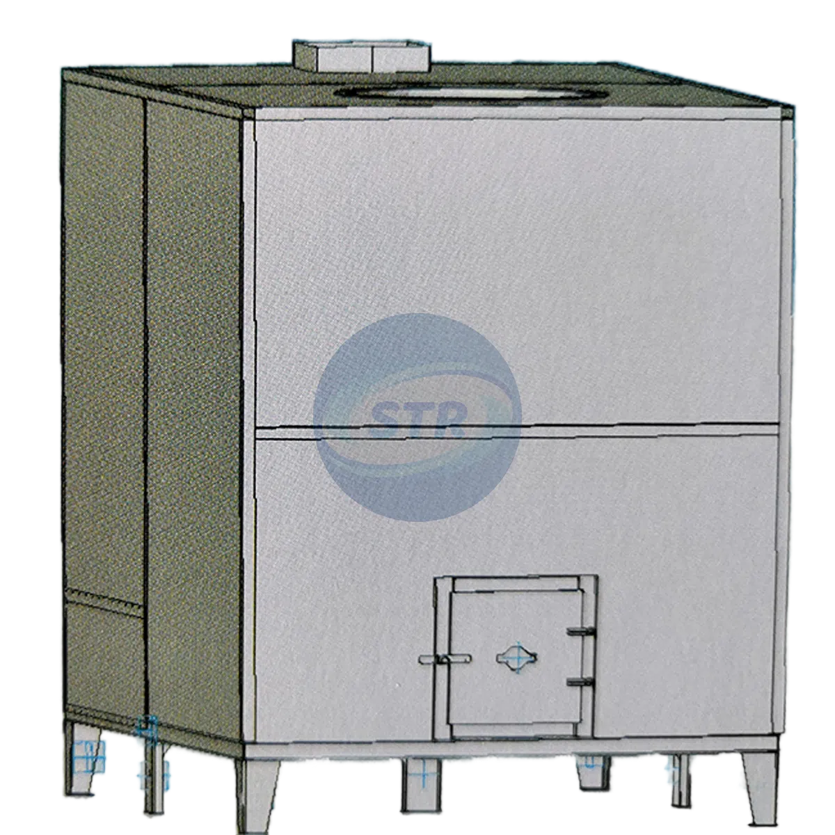 Lò đốt viên nén sinh khối 5L-45