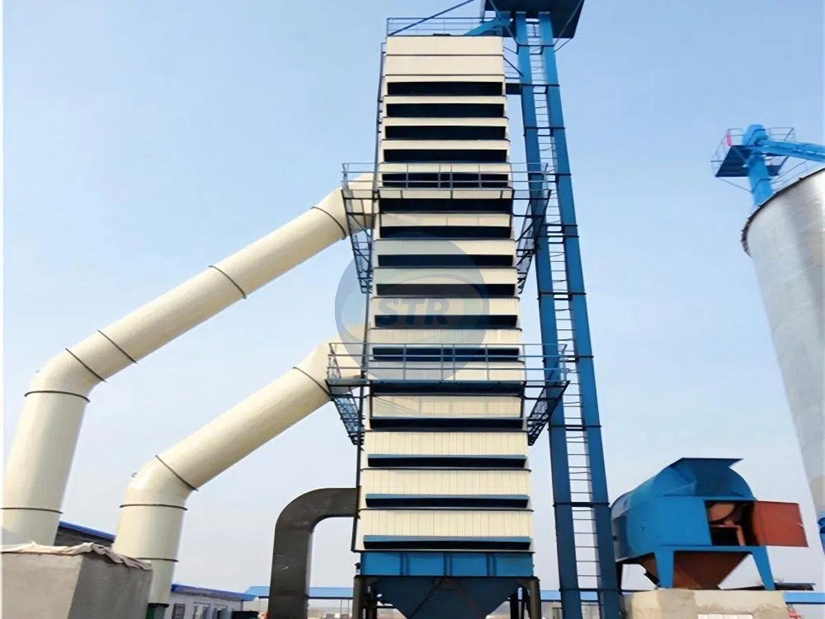 100 吨/天连续流粮食烘干塔