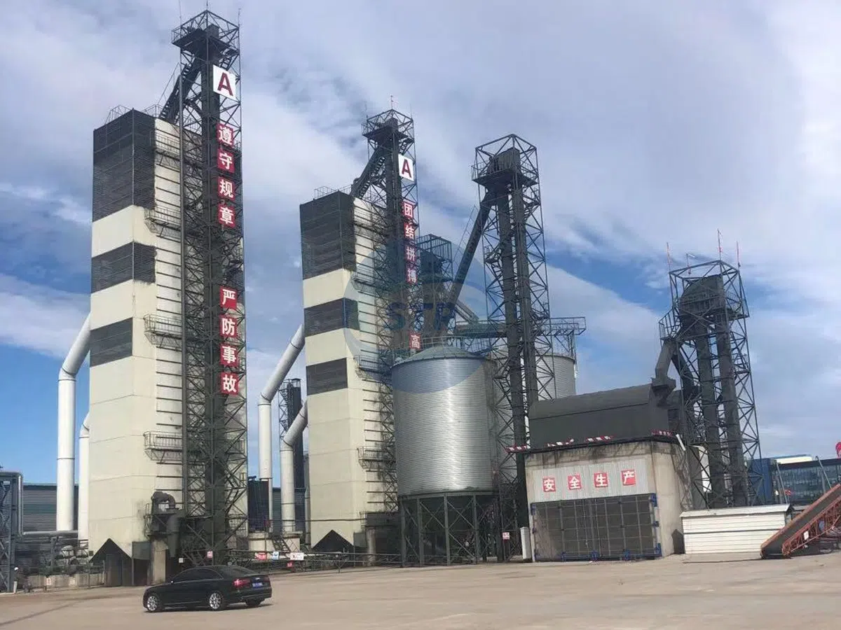 300 吨/天高产能连续流粮食烘干塔