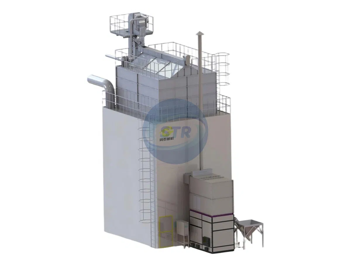 55 吨混流批式粮食烘干机