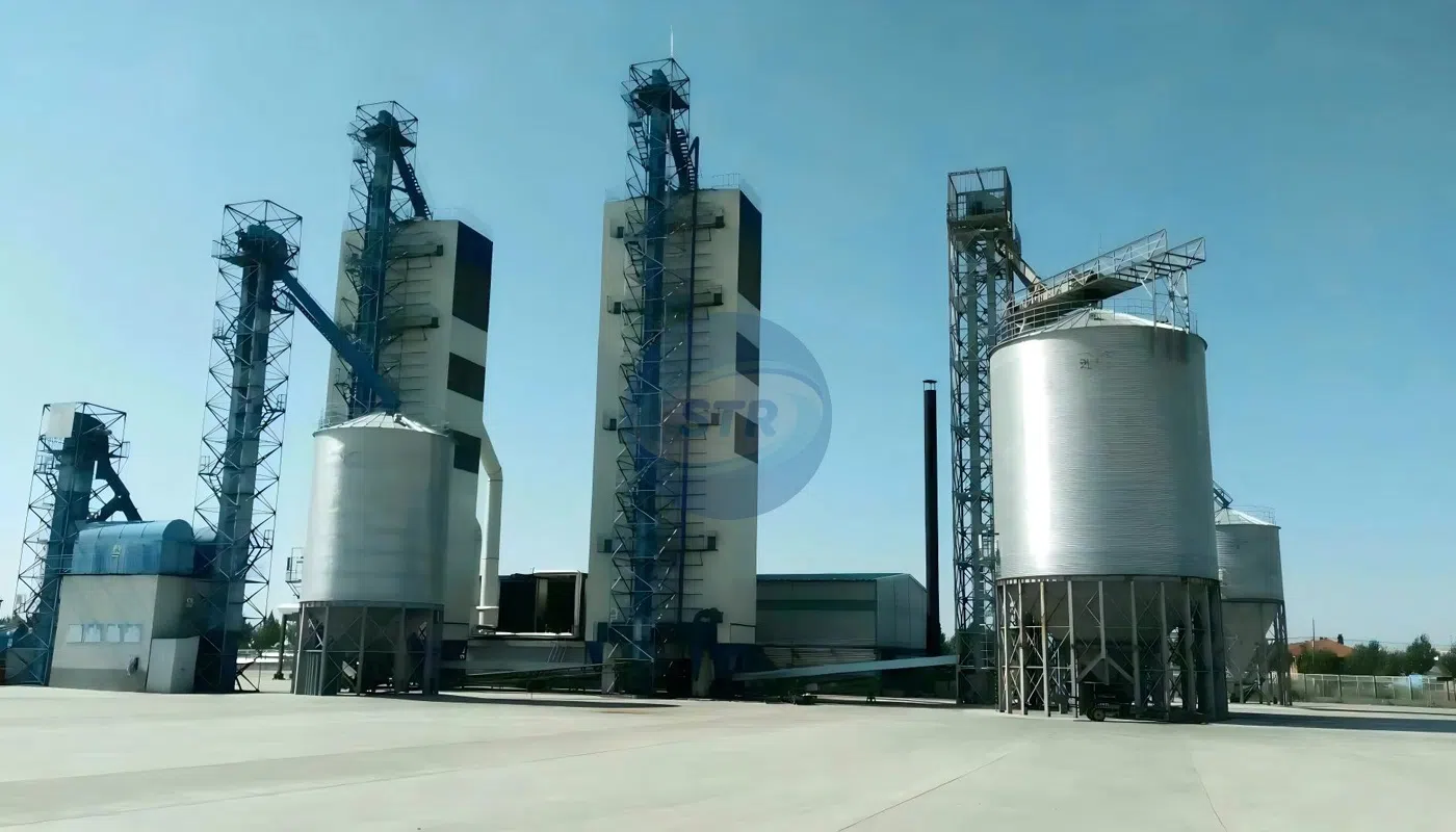 商用连续流粮食烘干塔系列